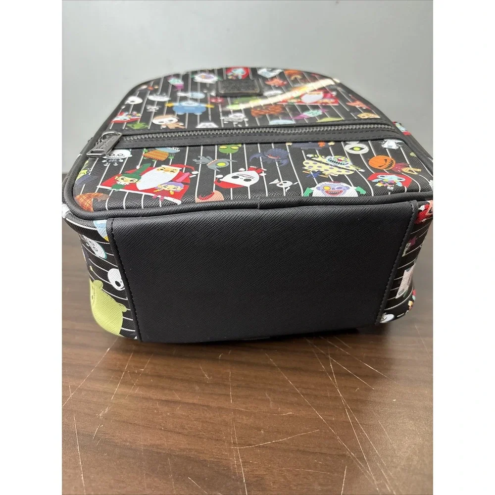 Loungefly Nightmare Before Christmas Backpack  Purse Characters Black NEW